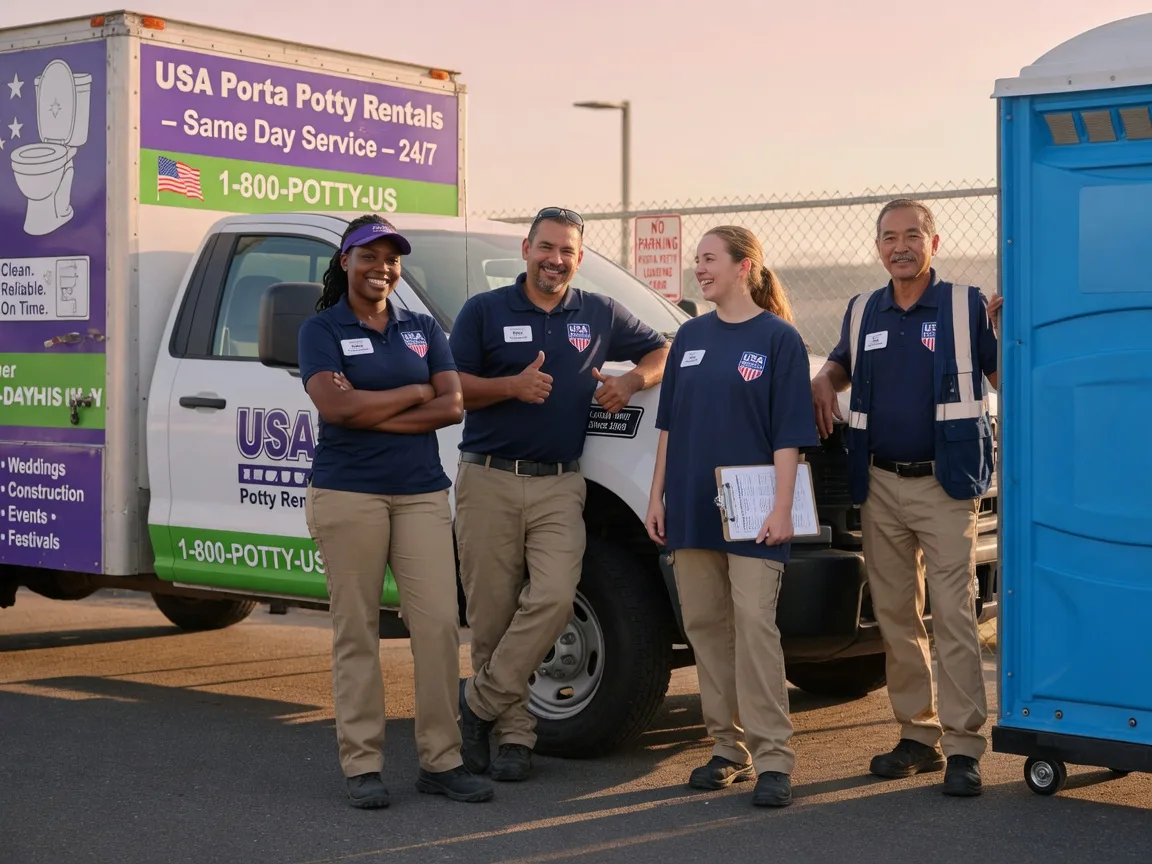 Porta Potty Rental company in Darien, CT